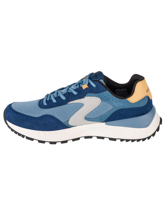 Skechers Skechers Sneakersy Fury - Fury Lace Low Niebieski