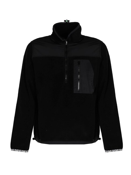 Diesel Diesel Μπλούζα A00327 0HAYT | S-Trail Μαύρο Regular Fit