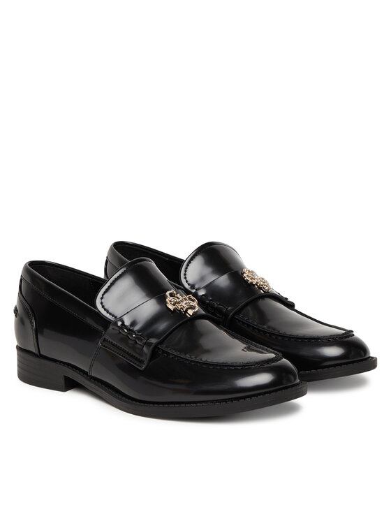 Guess Guess Loaferice FLPBVL ELE14 Crna