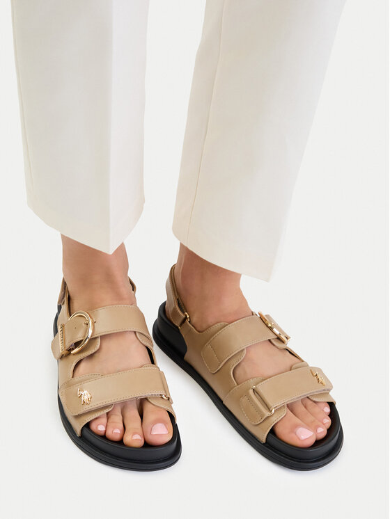 U.S. Polo Assn. Sandale EO-EDITH001W/6Y1 Bej
