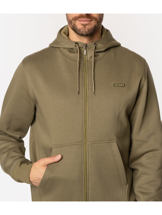 Lee Cooper Lee Cooper Bluza ELI 5111 Khaki Regular Fit