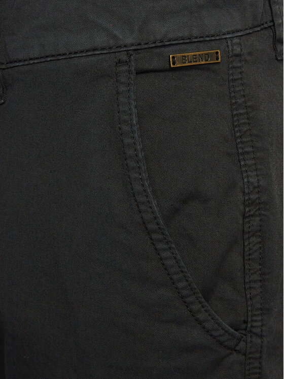 Blend Blend Szorty materiałowe 20716620 Czarny Slim Fit