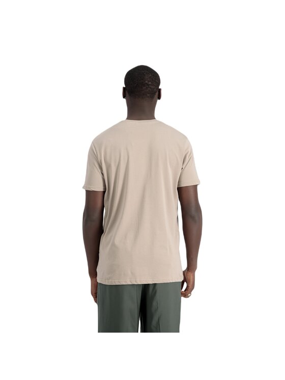 Alpha Industries Alpha Industries T-Shirt AI.118502-679-3XL Béžová Regular Fit