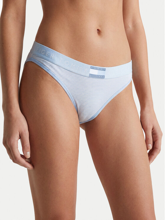 Tommy Hilfiger Tommy Hilfiger Klassischer Damenslip UW0UW06500 Hellblau