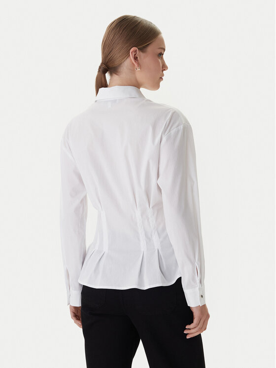 Morgan Morgan Koszula 261-CORSET Biały Slim Fit