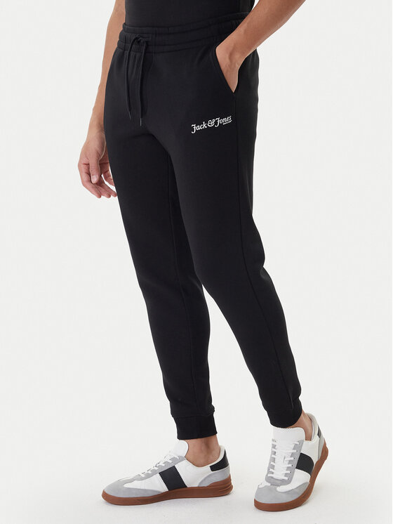 Jack & Jones Jack & Jones Tepláková souprava Yuki 12288292 Černá Relaxed Fit