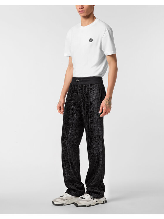 PHILIPP PLEIN PHILIPP PLEIN Pantaloni da tuta 32012 Nero Jogger Fit