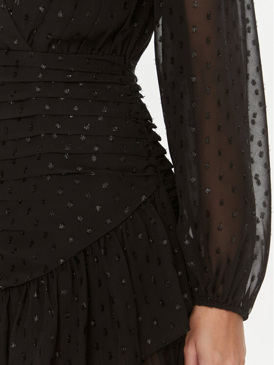 MAX&Co. MAX&Co. Kokteilinė suknelė Rinviato 72242123 Juoda Regular Fit