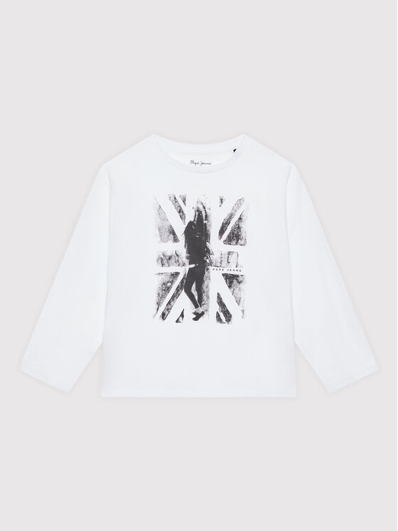 Pepe Jeans Pepe Jeans Блузка Brenda PG502918 Білий Regular Fit