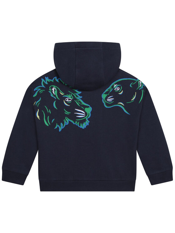 Kenzo Kids Kenzo Kids Džemperis ar kapuci K25761 S Tumši zils Regular Fit