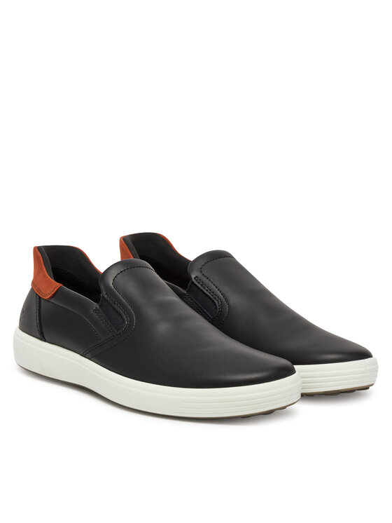 ECCO ECCO Polobotky Soft 7 47083451866 Černá