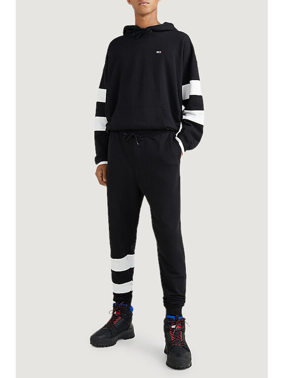 Tommy Jeans Tommy Jeans Pantaloni da tuta TJM REG COLLEGE 85 S Nero To Fit