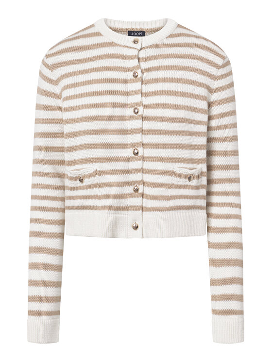 JOOP! JOOP! Kardiganas 58 253KN58Kola 30047636 Smėlio Loose Fit