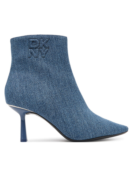 DKNY Botki K3522709 Niebieski