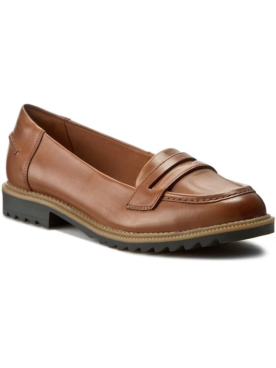 Clarks Po buty Griffin Milly 261201484 Br zowy Modivo.pl