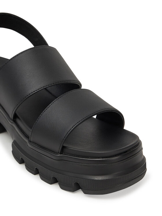 Tommy Jeans Tommy Jeans Sandali Tjw Chunky City Sandal EN0EN02750 Črna