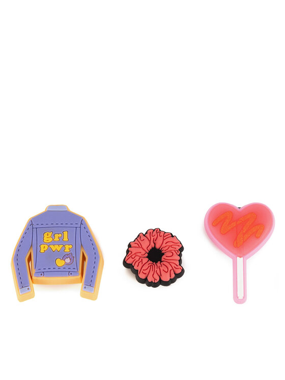 Crocs Crocs Apavu rotājums 10008856 GRL PWR 3-PACK Daudzkrāsains