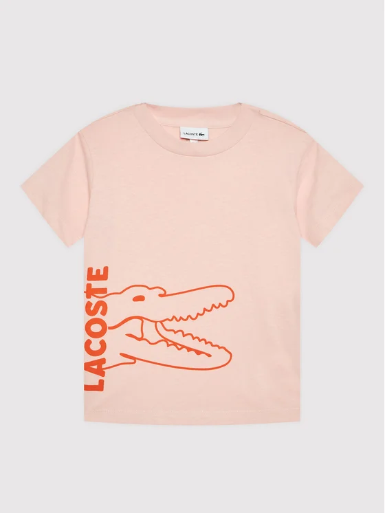 Lacoste T-Shirt TJ6847 Rosa Regular Fit