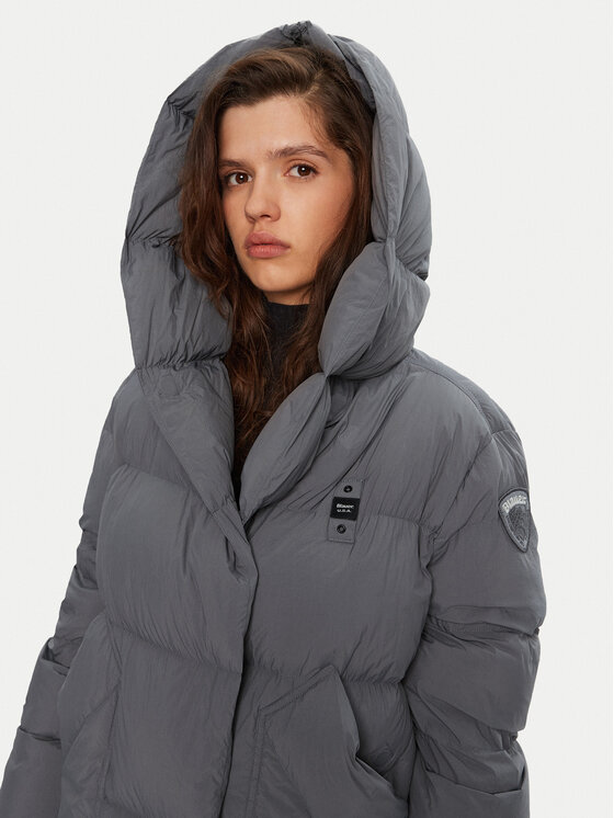 Blauer Blauer Daunenjacke 24WBLDK03297 Grau Regular Fit