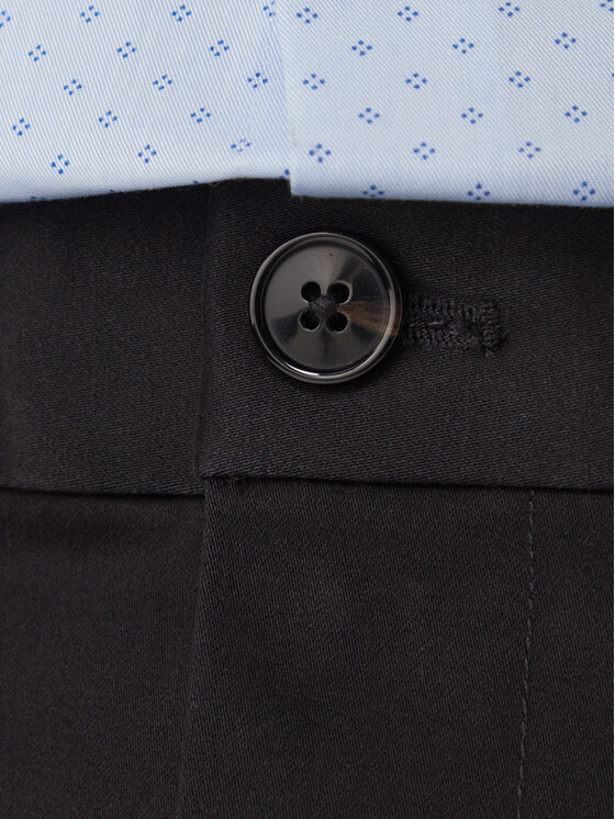 Calvin Klein Calvin Klein Chino LV04LE612G Crna Tapered Fit