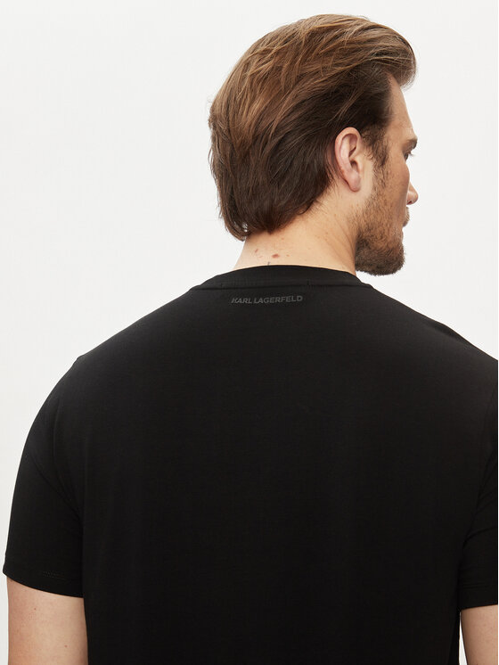 KARL LAGERFELD KARL LAGERFELD T-shirt 755034 542221 Nero Regular Fit
