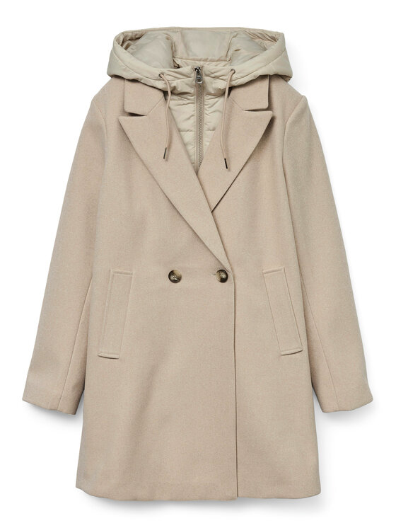 Vero Moda Vero Moda Kevad-sügis mantel Grace 10332379 Beež Regular Fit