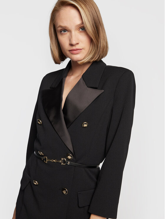 Imperial Imperial Kokteilinė suknelė ACP5EAW Juoda Regular Fit