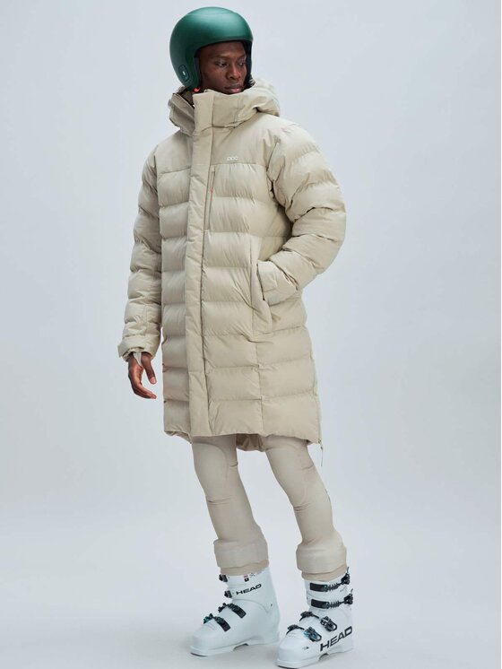 POC POC Kurtka puchowa M's Race Loft Parka Beżowy Regular Fit