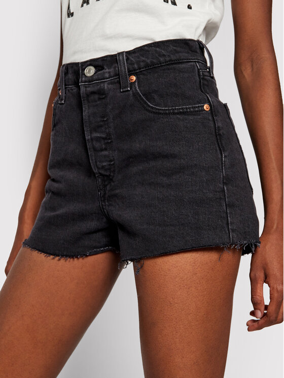 Levi's® Levi's® Džinsa bikses Ribcage 77879-0052 Melns Slim Fit