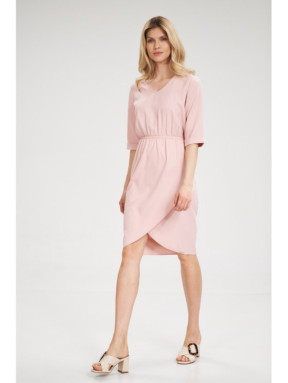 FIGL FIGL Φόρεμα M702 Ροζ Regular Fit