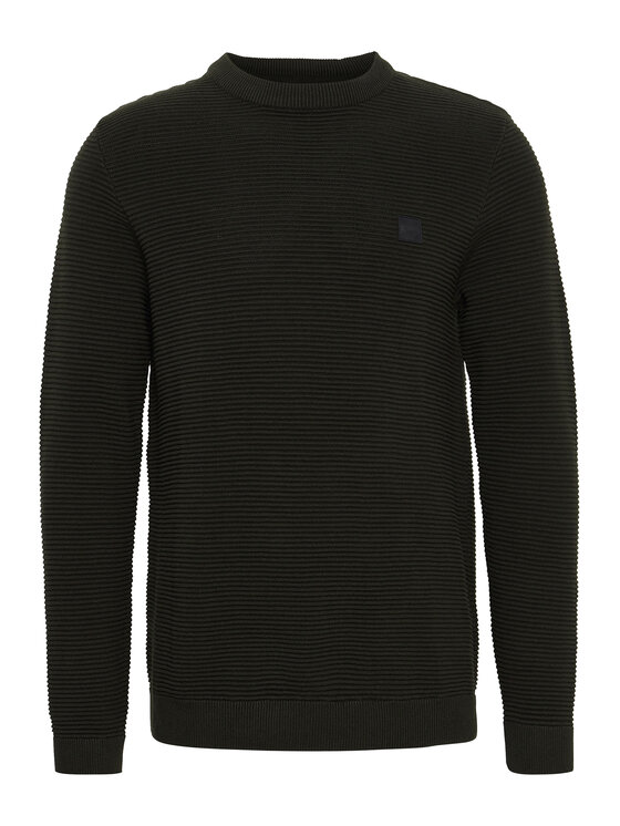 Solid Solid Maglione 21106094 Nero Regular Fit