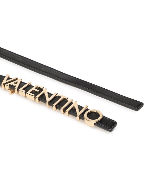 Valentino Valentino Pasek Damski Belty VCS6W555 Czarny