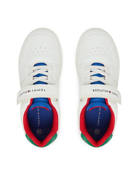 Tommy Hilfiger Tommy Hilfiger Sneakersy T1X9-34344-1355 S Biały