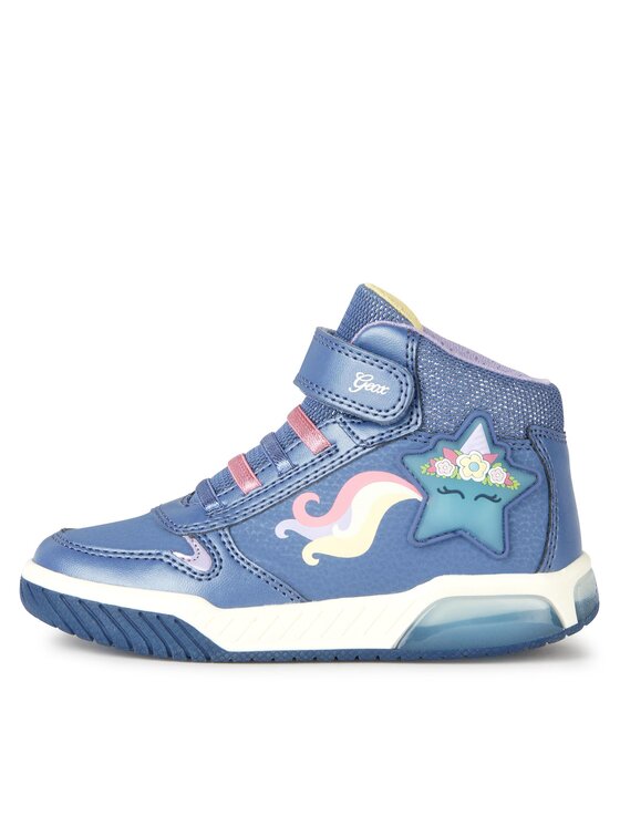 Geox Geox Sneakersy J Inek Girl J36ASC 0CENF C4117 D Modrá