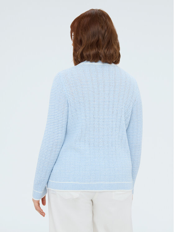 Fiorella Rubino Fiorella Rubino Kardigan M115L008389N0R4 Turkusowy Boxy Fit