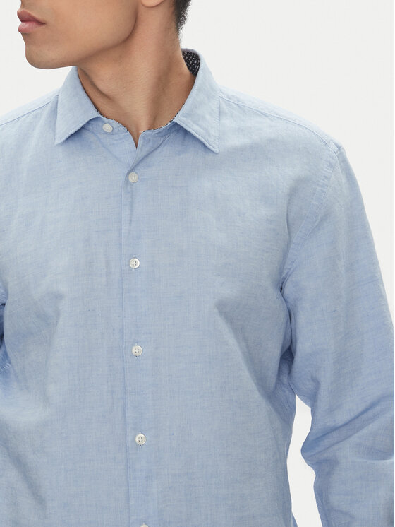 BOSS BOSS Koszula C-Hal 50539531 Błękitny Casual Fit