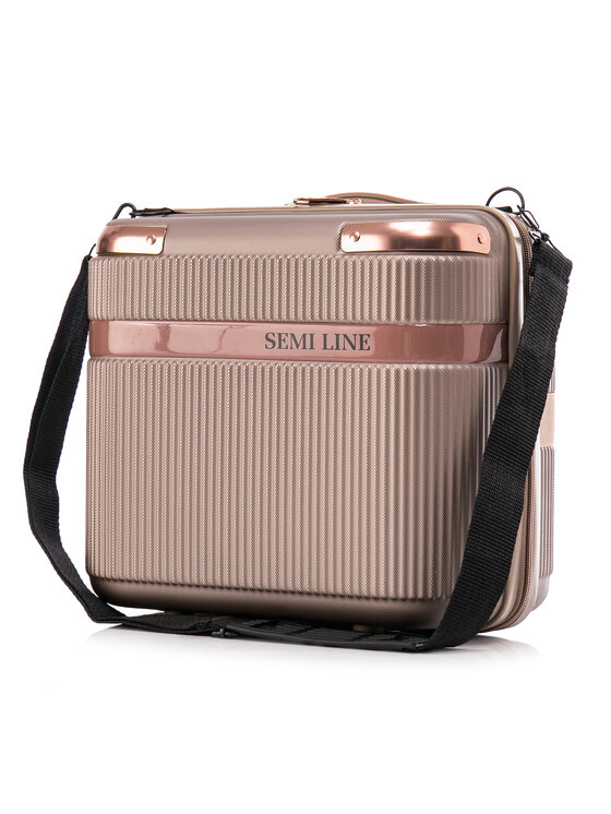 Semi Line Semi Line Potovalni kovček T5946-1 Rjava