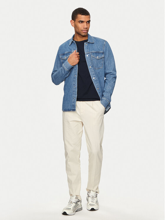 Pepe Jeans Pepe Jeans traper košulja PM308584 Plava Regular Fit