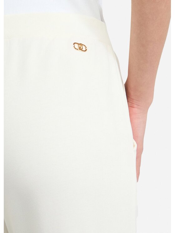 Liu Jo Liu Jo Pantaloni di tessuto TF5297FS09010103 Bianco Regular Fit