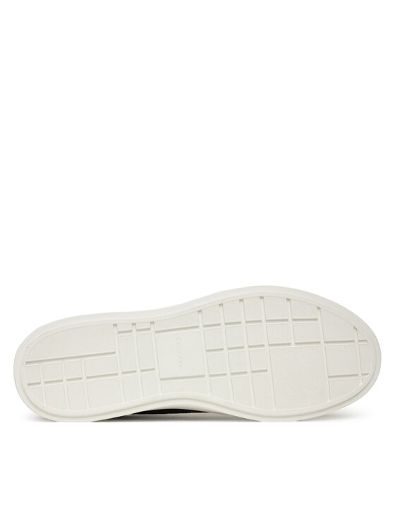 Calvin Klein Calvin Klein Sneakersy Low Pro Cups Lace Up Lth Aop HW0HW02817 Černá