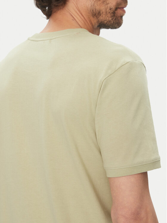 HUGO HUGO T-Shirt Diragolino212 50447978 Zielony Regular Fit
