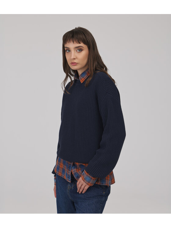 Lee Cooper Lee Cooper Sweter YANA Granatowy