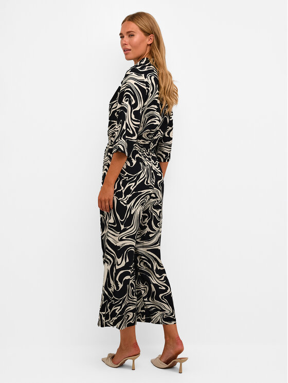 Kaffe Kaffe Kombinezon Carmen 10508452 Czarny Loose Fit