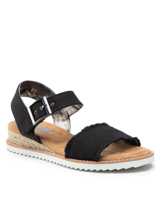 Skechers Skechers Espadryle BOBS Adobe Princess 113541/BLK Czarny