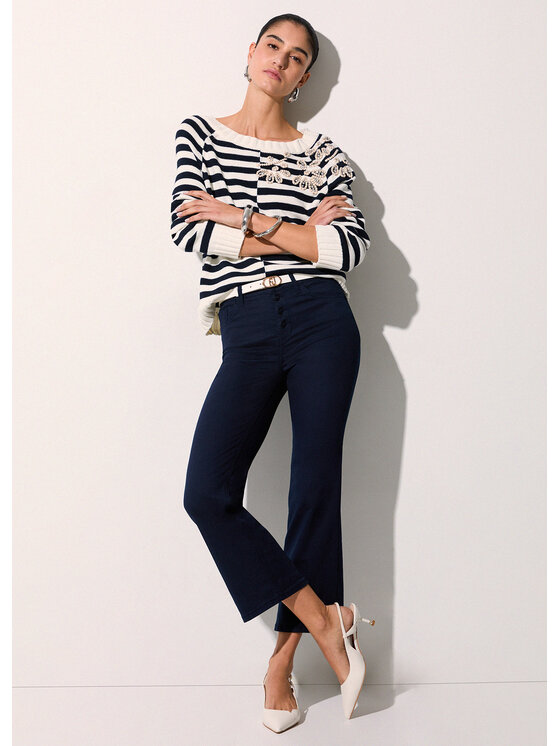 Liu Jo Liu Jo Pantaloni di tessuto WA6256T367A93924 Azzurro chiaro Regular Fit