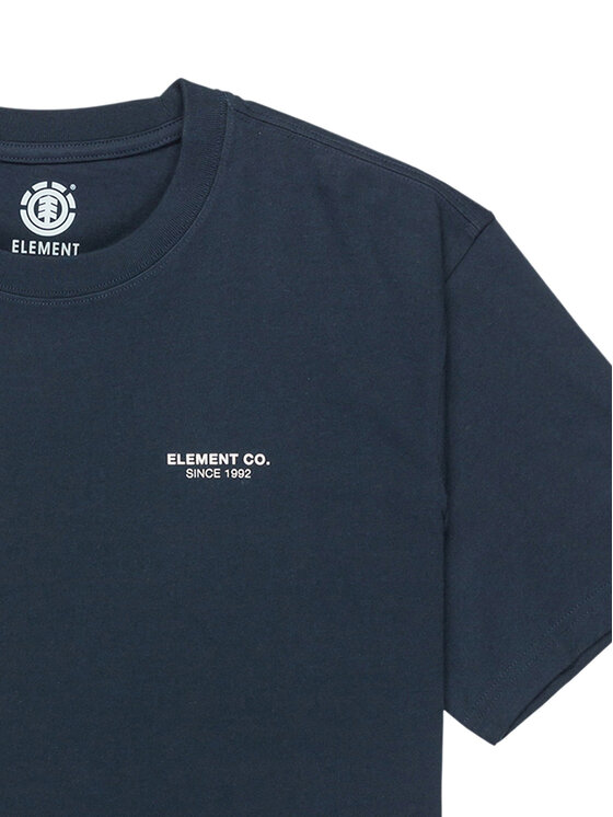 Element Element T-Shirt Element Co ELYZT00603 Σκούρο μπλε Regular Fit