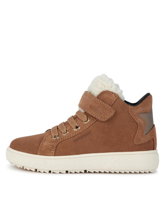 Geox Geox Сникърси J Theleven Girl Wpf J36HYC 022BH C6627 M Кафяв