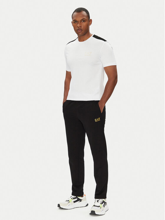EA7 Emporio Armani EA7 Emporio Armani T-shirt 7M000299 AF13739 U0002 Bijela Slim Fit