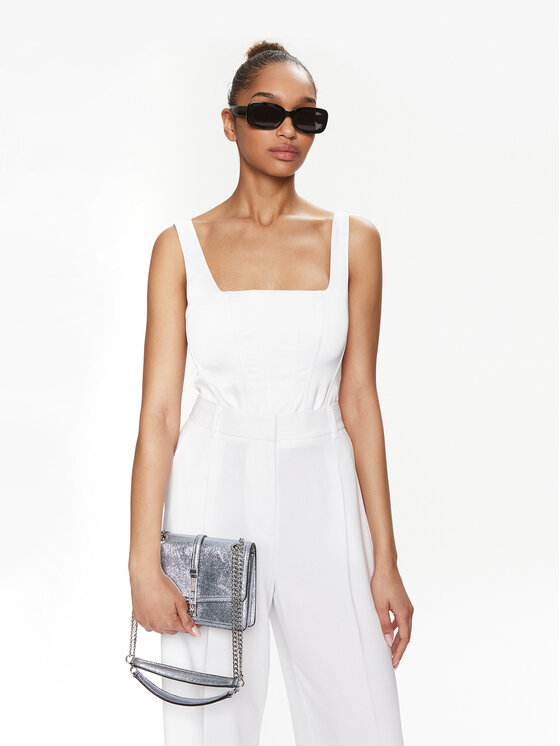 Guess Guess Дамска чанта Gilded Glamour (MY) Evening Bags HWMY87 77780 Сребрист