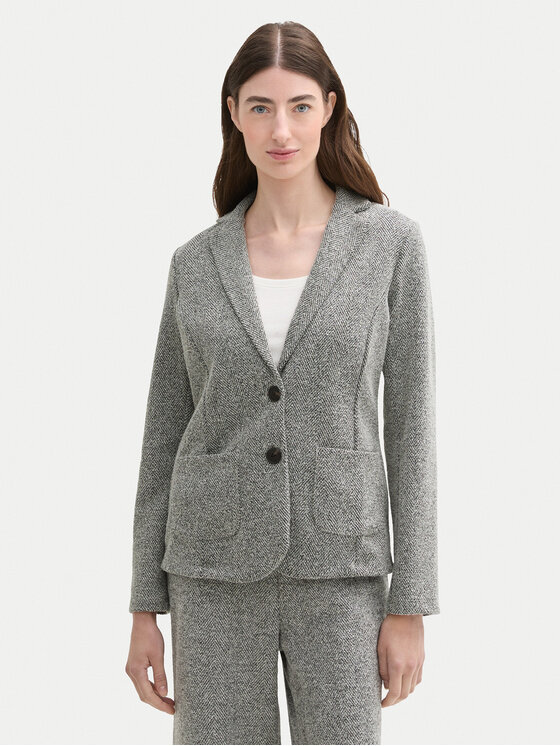 Tom Tailor Tom Tailor Sako 1043871 Šedá Regular Fit